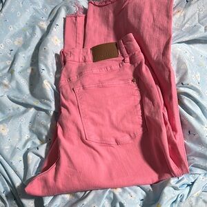 Judy Blue Pink Straight Leg Jeans